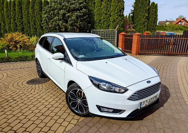 Ford Focus cena 39500 przebieg: 78500, rok produkcji 2016 z Nowe małe 254